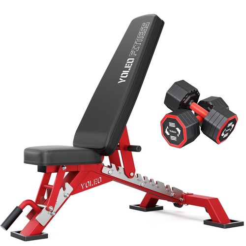 Hantelbank set krafttraining - hantelbank,